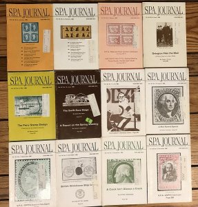 Society of Philatelic Americans SPA Journal 1980 full year set of 12 issues