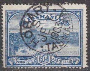 Tasmania #92  F-VF Used CV $29.00  (A13522)