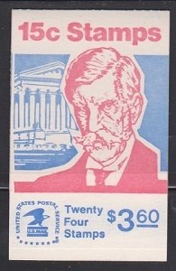 BK117A Oliver Wendell Holmes Booklet - 1288Bc