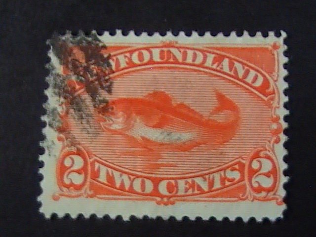 NEWFOUNDLAND # 48-USED---SINGLE------1887-96