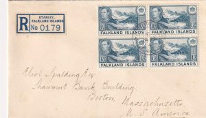 1940, Stanley, Falkland Islands to Boston, MA, See Remark (45789)