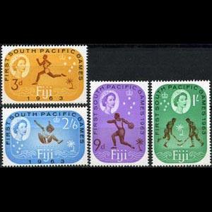 FIJI 1963 - Scott# 199-202 Sports Set of 4 LH