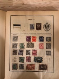 Modern Stamp Album Circa 1921