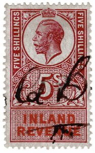 (I.B) George V Revenue : Inland Revenue 5/-