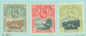 St. Helena #50-52 Unused Single (King)