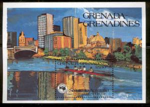 GRENADA GRENADINES 618 MNH SALUTE TO AUSTRALIA SOUVENIR SHEET