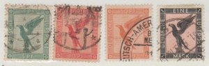 Germany Scott #C27-C28-C31-C32 Stamp - Used Set