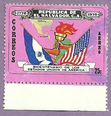 El Salvador Used Stamp Scott C383 #1