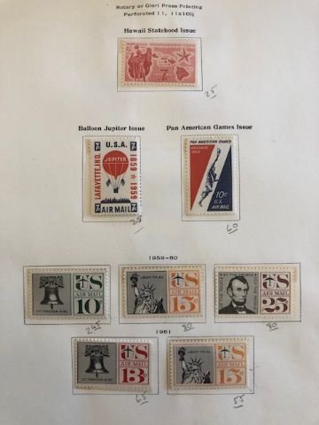 United States - Large group of Airmails - See scans and description