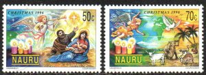 Nauru Sc #441-442 MNH