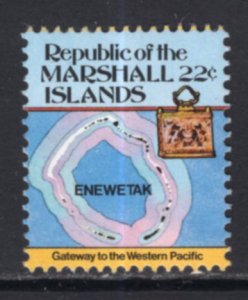 Marshall Islands 42 Map MNH VF