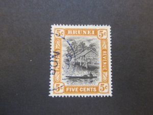 Brunei 1908 Sc 22 FU