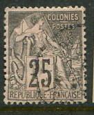 French Colonies #54 Used