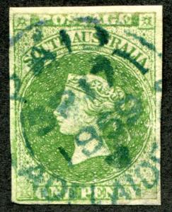 SOUTH AUSTRALIA 5 USED, 4 MARGIN,