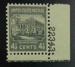 MOMEN: US STAMPS #809 MINT OG NH PSE GRADED CERT SUP-98 LOT #72746