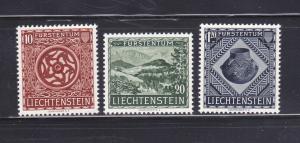 Liechtenstein 274-276 Set MHR Designs