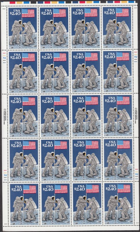 United States 2419 MNH Full Sheet CV $100.00