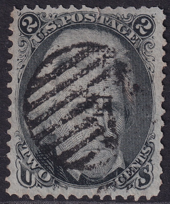 #93 Used, XF, Neat cancel (CV $55 - ID49327) - Joseph Luft