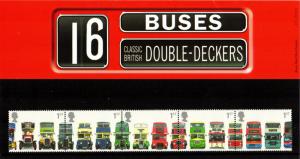 PRESENTATION PACK PP291 2001 - BUSES, DOUBLE-DECKERS  (printed no.323)