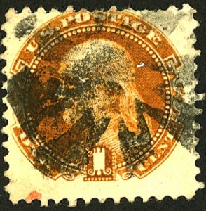 U.S. #112 USED corner crease