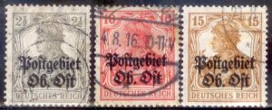 Germany 1916 SC# Ober-Osten Used CH4