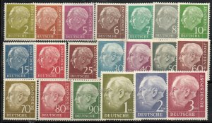 Germany 702-721 Set Mint never hinged