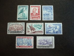 Stamps - Cuba - Scott# 423-430 - Mint Hinged Set of 8 Stamps