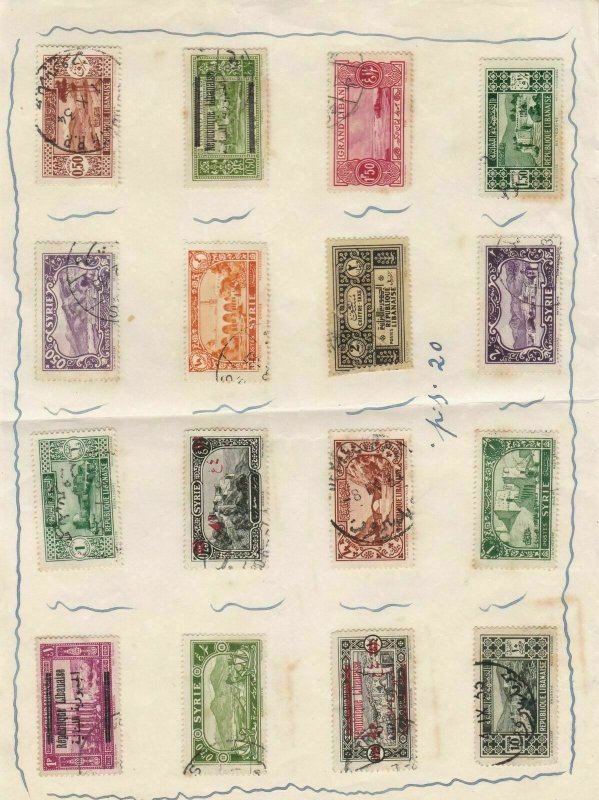 Lebanon Stamps Page Ref 31336