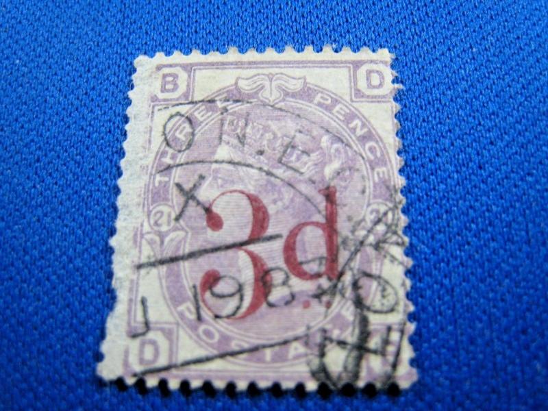 GREAT BRITAIN  -  SCOTT #94  -  Used      (brig) 