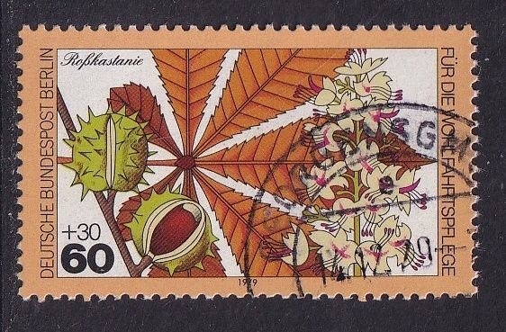 Germany  Berlin #9NB161 used  1979 woodland plants  60pf