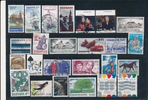 D397002 Denmark Nice selection of VFU Used stamps