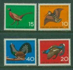 Germany Berlin Birds 9NB29-32 MNH F- VF