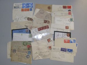 GB MIXED P. HISTORY Interesting group of covers and cards from - 40910