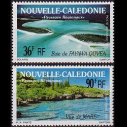 NEW CALEDONIA 1991 - Scott# C224-5 Scenic Views Set of 2 NH