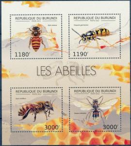 BURUNDI 2012 SHEET bur12620a ABEILLES BEES INSECTES INSECTS