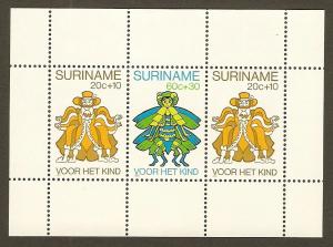 Surinam #B275a NH Easter SS