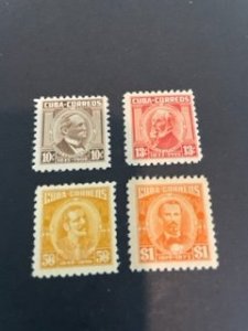 Cuba sc 524,525,527,528 MLH