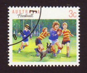 Australia 1989 Sc#1108, SG#1171 3c Football Sports CTO.