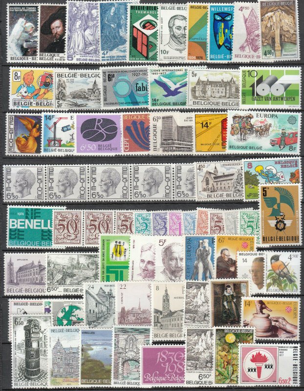 Belgium - small stamp lot-2 - MNH (1001)