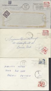 1967-71 Lot of 3 Centennials Era 2c Postage Due Covers