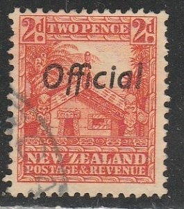 New Zélande   O64   (O)   1938   Official stamp