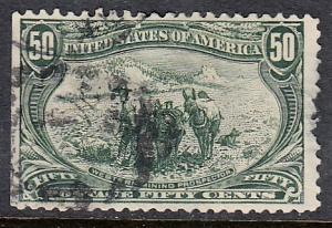 US #291 Used with Flaws