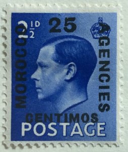 AlexStamps BRITISH OFFICES IN MOROCCO #81 VF Mint 