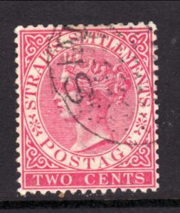 Straits Settlements 41 Used BIN