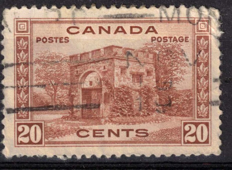 CANADA - 20c Fort Gary - SC243 Used