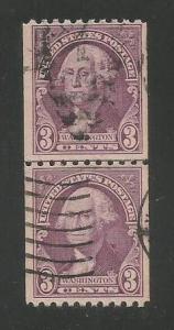 USA #722   line pair