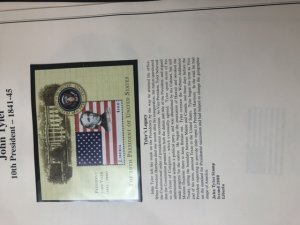 Scott’s Minuteman Album For U.S. Stamps & Some  President Stamps