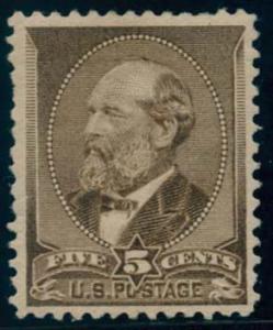 US Scott #205 Mint, VF, Extra Light Hinge