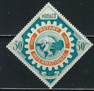 Monaco 353 MNH 1955 issue (an4625)