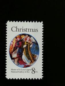 1972 8c Christmas Angels, Master of St. Lucy Legend Scott 1471 Mint F/VF NH